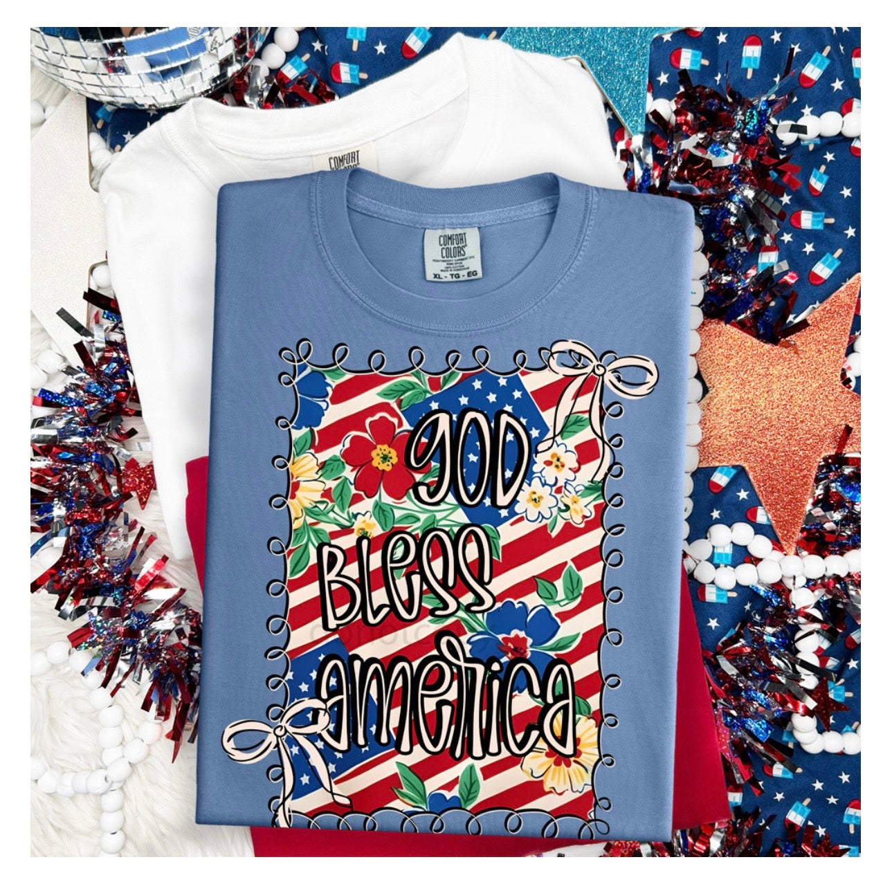 “God Bless America” ❤️🤍💙