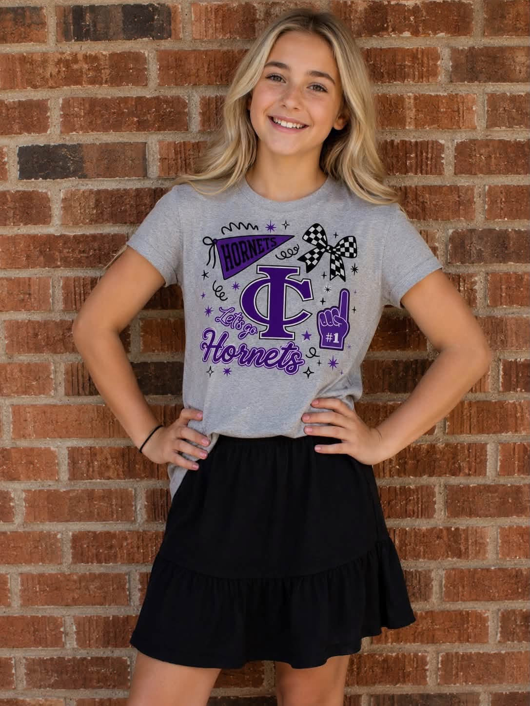 Let's Go Hornets Spirit Tee – Preorder
