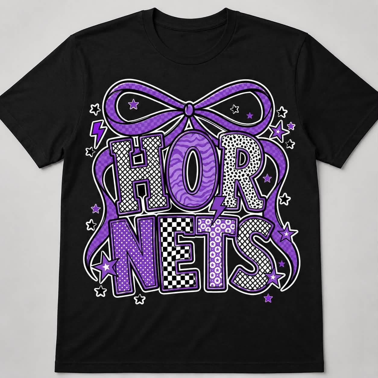 Preorder – Hornets Spirit Shirt 💜🖤
