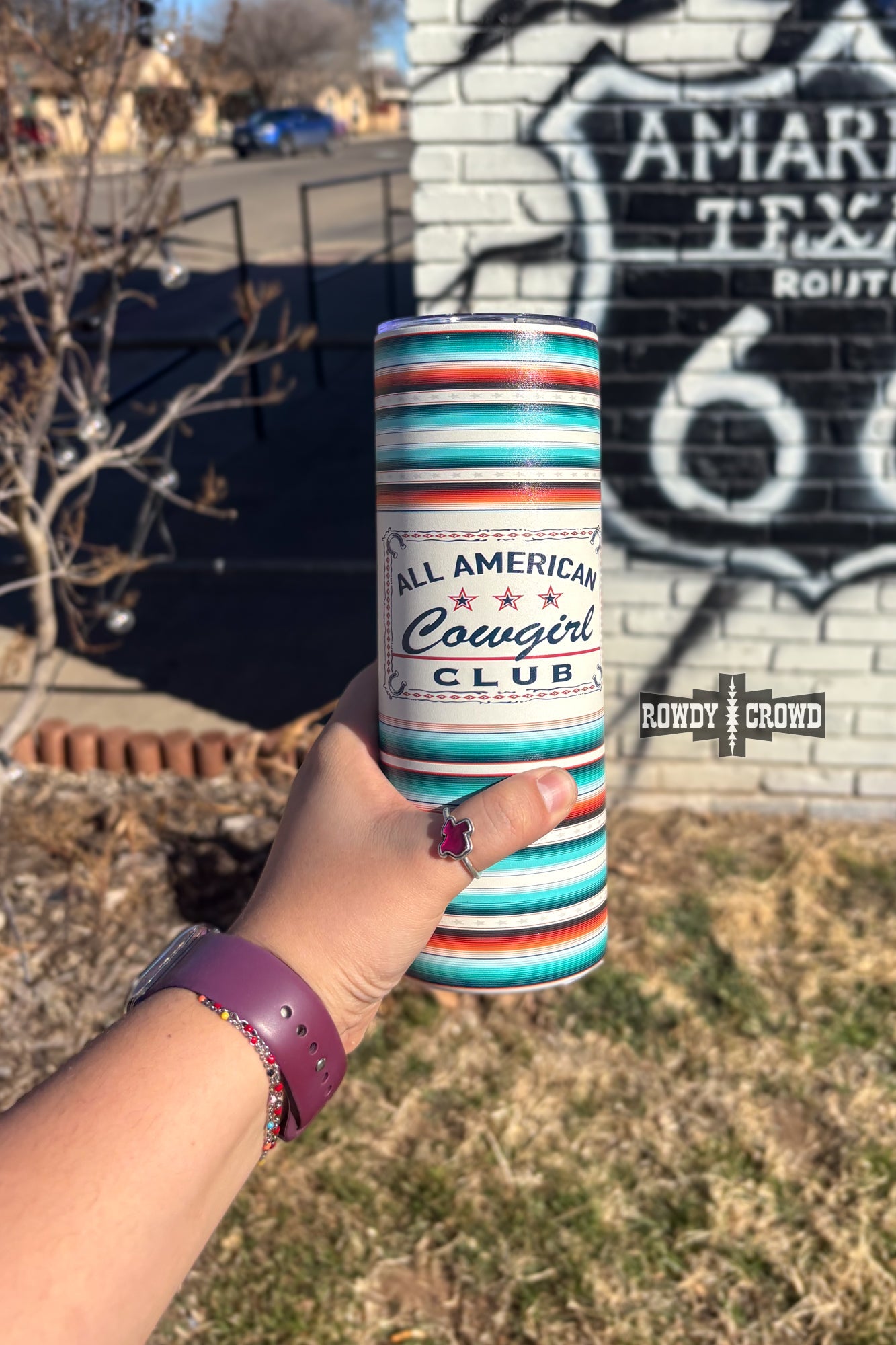 Americana Cowgirl Tumbler